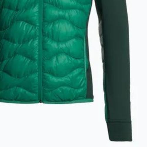 Kurtka hybrydowa męska Peak Performance Helium Down Hybrid Hood green ivy