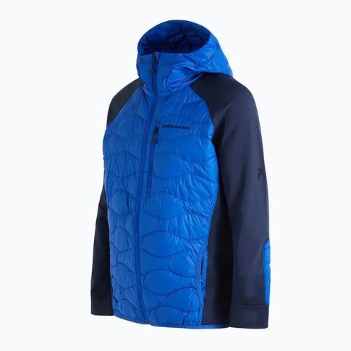 Kurtka hybrydowa męska Peak Performance Helium Down Hybrid Hood island blue