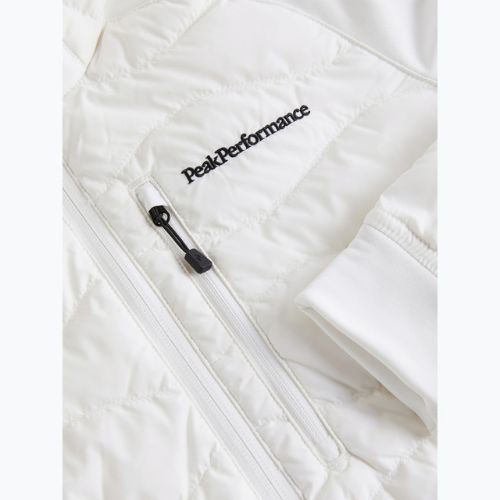 Kurtka hybrydowa damska Peak Performance Helium Down Hybrid Hood 2022 off white