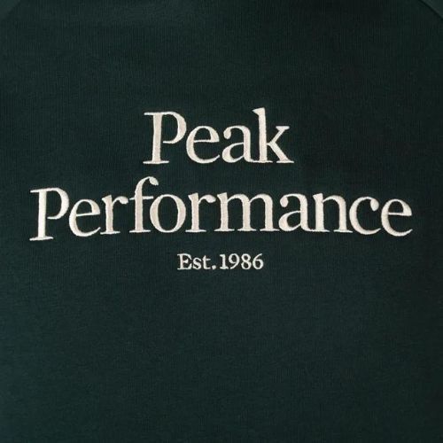 Bluza trekkingowa męska Peak Performance Original Hood scarab green
