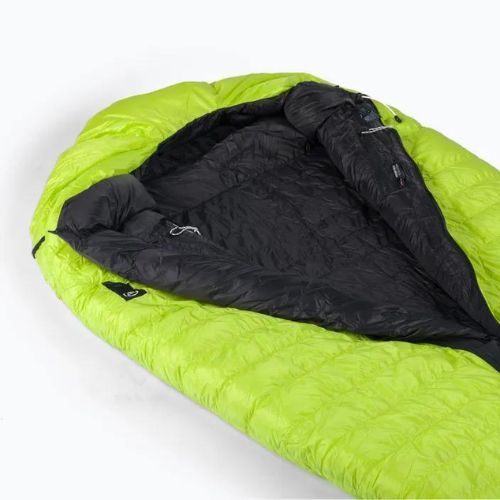 Śpiwór AURA AR 450 180 cm limonkowy