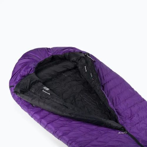 Śpiwór AURA AR 450 180 cm fioletowy