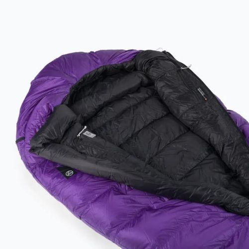 Śpiwór AURA AR 600 180 cm fioletowy