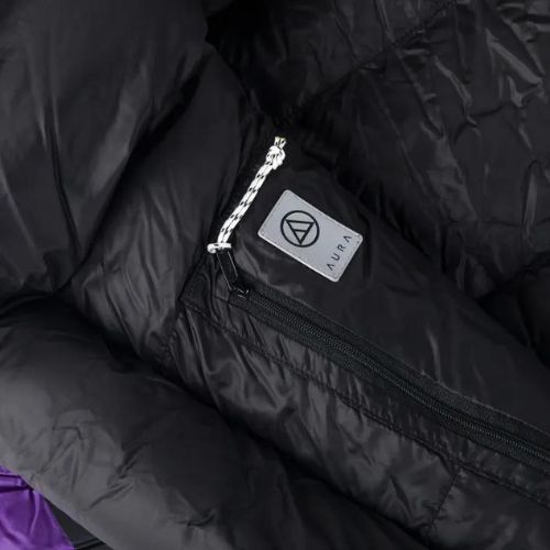 Śpiwór AURA AR 600 180 cm fioletowy