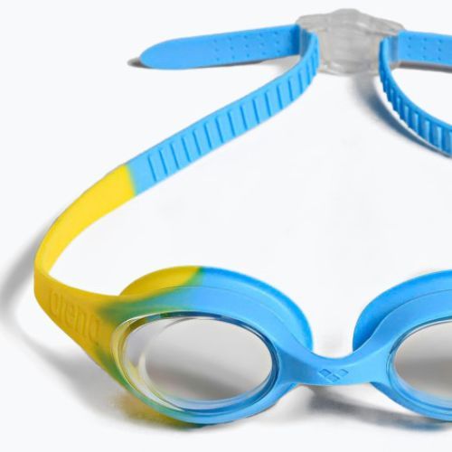 Okulary do pływania dziecięce arena Spider clear/yellow/lightblue