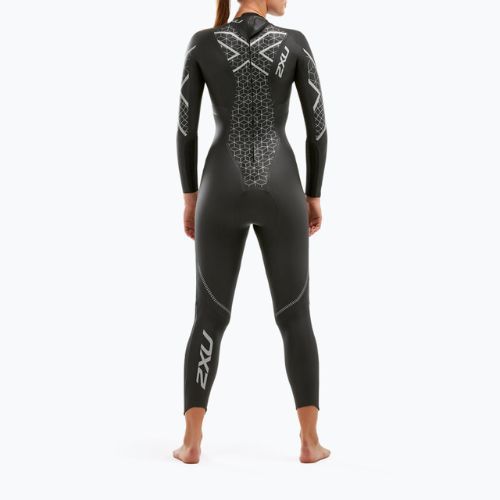 Pianka triathlonowa damska 2XU Propel:2 black/textural geo