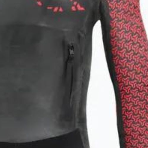 Pianka triathlonowa męska 2XU Swimrun PRO 8 mm black/flame scarlet