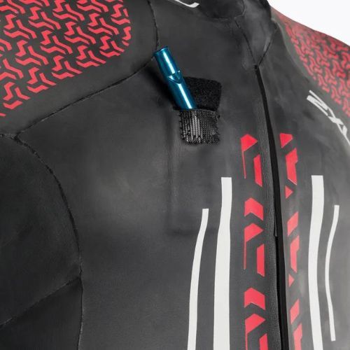 Pianka triathlonowa męska 2XU Swimrun PRO 8 mm black/flame scarlet