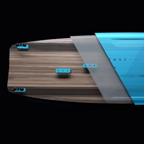 Deska do kitesurfingu North Kiteboarding Atmos Hybrid 141 cm aqua