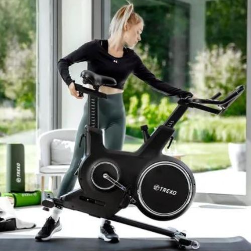 Rower spinningowy XTREXO EB500 czarny