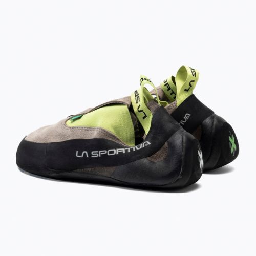 Buty wspinaczkowe La Sportiva Cobra Eco falcon brown/apple green