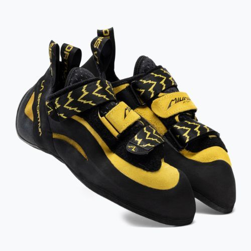 Buty wspinaczkowe męskie La Sportiva Miura VS yellow/black