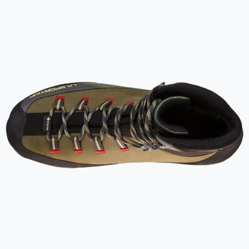 Buty trekkingowe męskie La Sportiva Trango TRK Leather GTX ivy/tango red