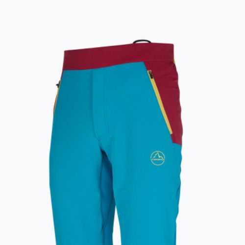 Spodnie skiturowe męskie La Sportiva Karma crystal/sangria