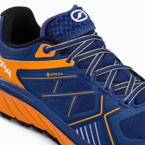 Buty do biegania męskie SCARPA Spin Infinity GTX true blue/orange