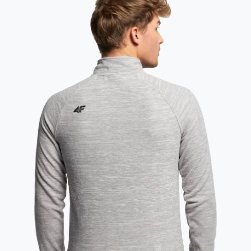 Bluza męska 4F BIMP010 cold light grey melange