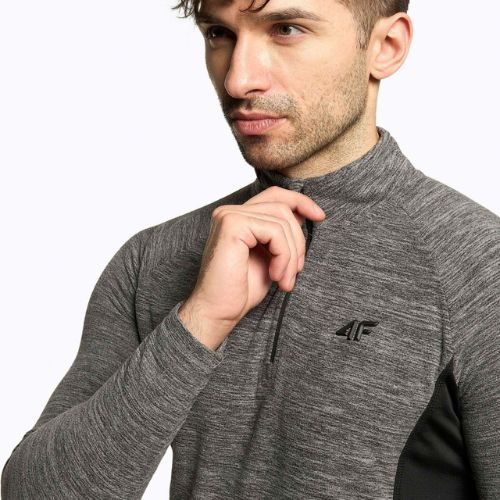 Bluza męska 4F BIMP011 middle grey melange