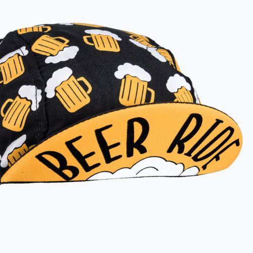 Czapka z daszkiem rowerowa Luxa Beer Ride black