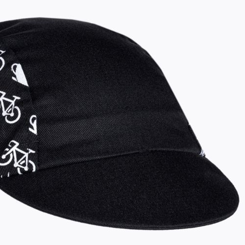 Czapka z daszkiem rowerowa Luxa Coffee Ride black