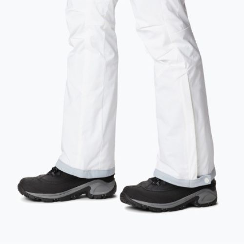 Spodnie narciarskie damskie Columbia Backslope II Insulated white