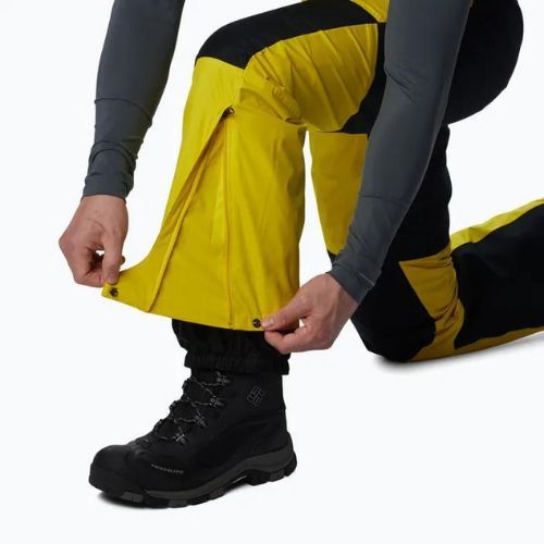 Spodnie narciarskie męskie Columbia Iceventure Bib laser lemon/black