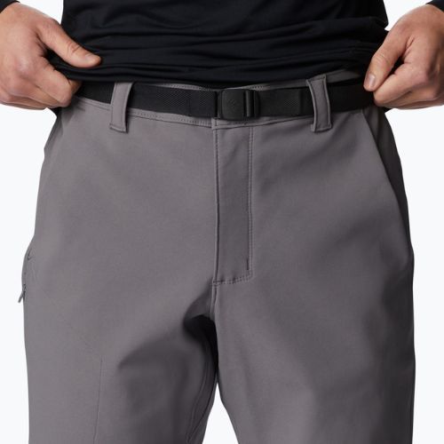 Spodnie softshell męskie Columbia Passo Alto III Heat city grey