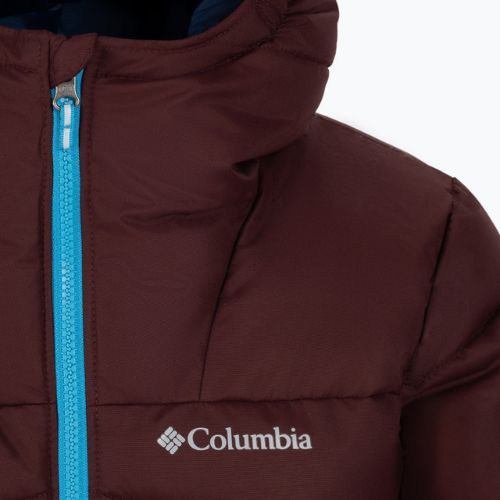 Kurtka narciarska dziecięca Columbia Arctic Blast elderberry/collegiate navy