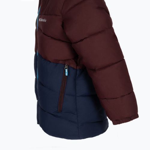 Kurtka narciarska dziecięca Columbia Arctic Blast elderberry/collegiate navy