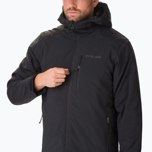 Kurtka softshell męska Columbia Gate Racer Softshell black