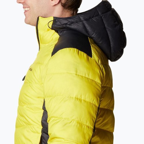 Kurtka męska Columbia Labyrinth Loop Hooded laser lemon/black