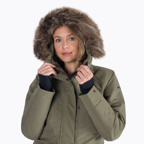 Płaszcz zimowy damski Columbia Little Si Insulated Parka stone green