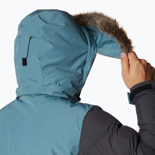 Płaszcz puchowy męski Columbia Marquam Peak Fusion Parka metal/shark