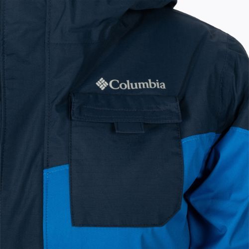 Kurtka narciarska dziecięca Columbia Mighty Mogul II bright indigo/collegiate navy
