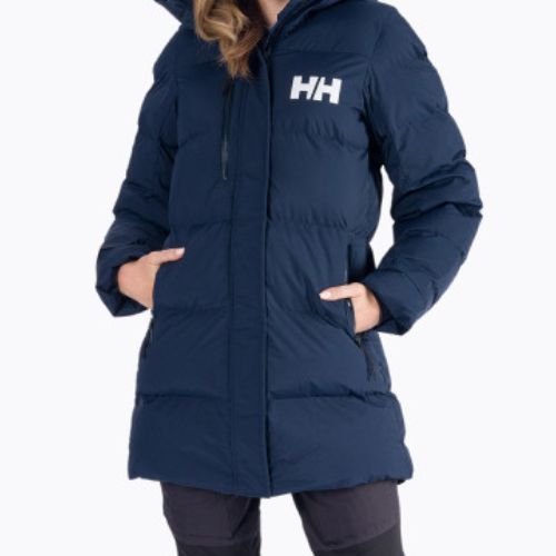 Płaszcz puchowy damska Helly Hansen Adore Puffy Parka navy