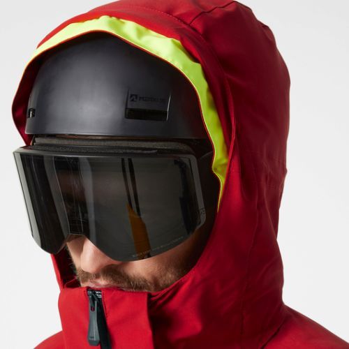 Kurtka narciarska męska Helly Hansen Alpha 3.0 red
