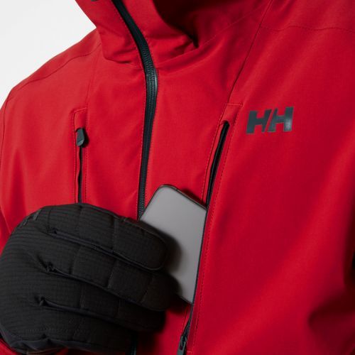 Kurtka narciarska męska Helly Hansen Alpha 3.0 red