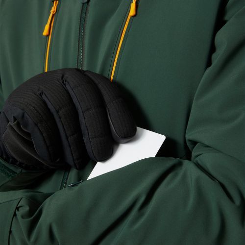 Kurtka narciarska męska Helly Hansen Alpha 3.0 darkest spruce