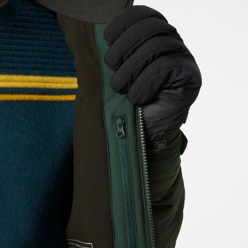 Kurtka narciarska męska Helly Hansen Alpha 3.0 darkest spruce
