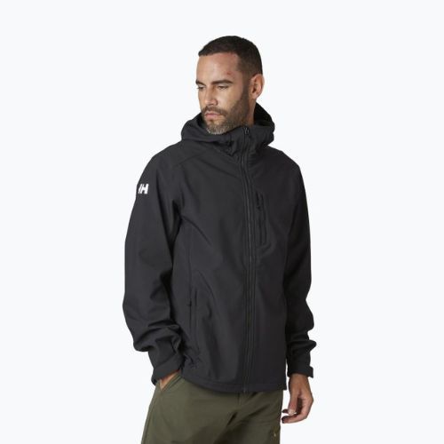 Kurtka softshell męska Helly Hansen Paramount Hooded Softshell black