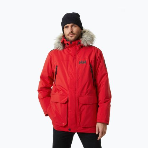 Kurtka zimowa męska Helly Hansen Reine Parka red