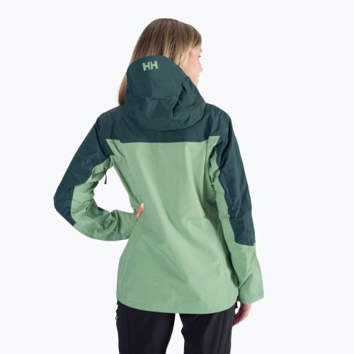 Kurtka przeciwdeszczowa damska Helly Hansen Verglas 3L Shell jade 2.0