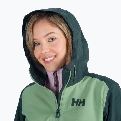 Kurtka przeciwdeszczowa damska Helly Hansen Verglas 3L Shell jade 2.0