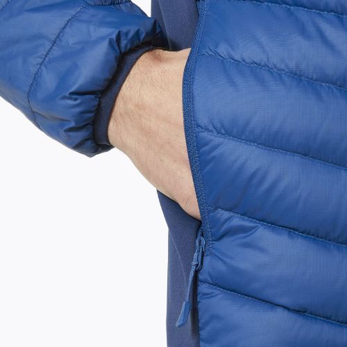 Kurtka hybrydowa męska Helly Hansen Verglas Hooded Down Hybrid Insulator deep fjord