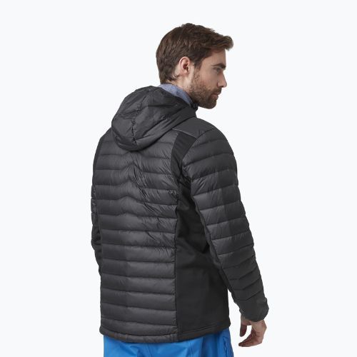 Kurtka hybrydowa męska Helly Hansen Verglas Hooded Down Hybrid Insulator black