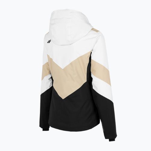 Kurtka narciarska damska 4F KUDN008 beige