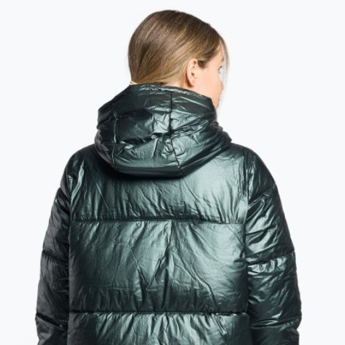 Płaszcz puchowy damski 4F KUDP011 dark green