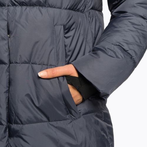 Płaszcz puchowy damski 4F KUDP018 denim