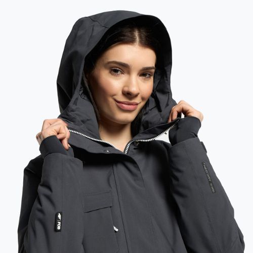 Kurtka snowboardowa damska 4F KUDS001 dark/grey