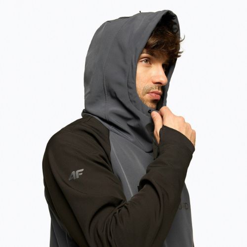 Kurtka snowboardowa męska 4F SFM001F anthracite