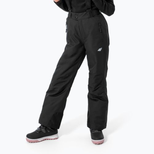 Spodnie narciarskie dziecięce 4F JSPDN001 deep black